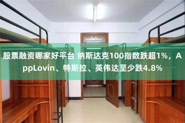股票融资哪家好平台 纳斯达克100指数跌超1%，AppLovin、特斯拉、英伟达至少跌4.8%