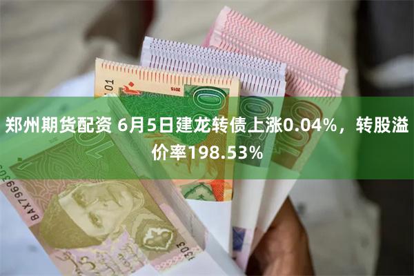 郑州期货配资 6月5日建龙转债上涨0.04%，转股溢价率198.53%