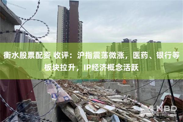 衡水股票配资 收评：沪指震荡微涨，医药、银行等板块拉升，IP经济概念活跃