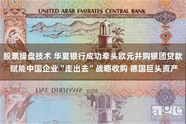股票操盘技术 华夏银行成功牵头欧元并购银团贷款 赋能中国企业“走出去”战略收购 德国巨头资产